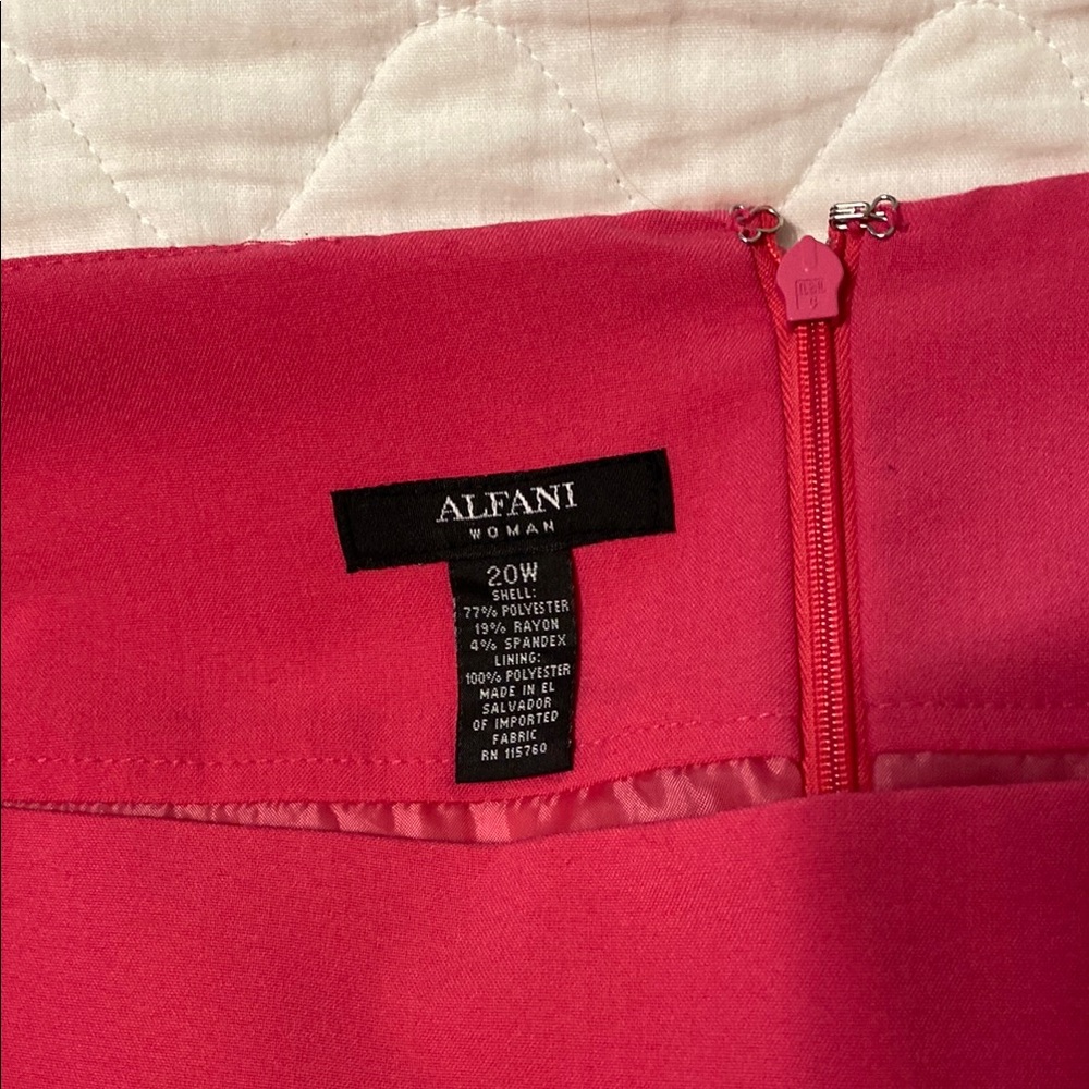 Alfani Vibrant Pink Mini Skirt - Picture 2 of 3